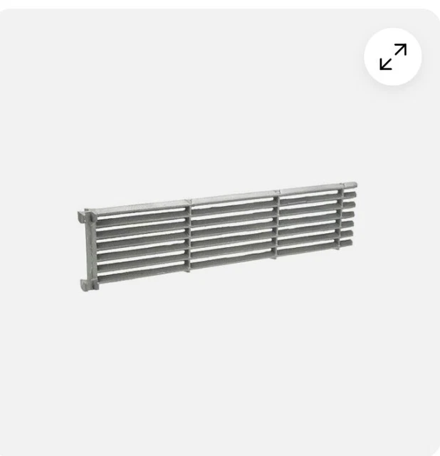 Wolf -  Slanted Top Grate- 5 1/4" X 21 1/2" - 00-710424