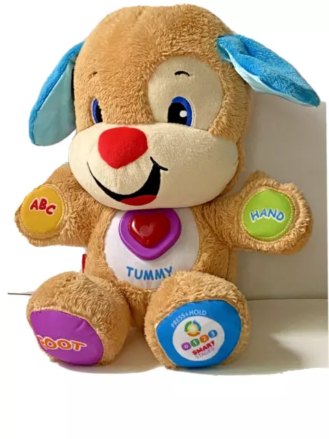 Fisher-Price Laugh & Learn Smart Stages Musical Talking Plush Toy Puppy Dog