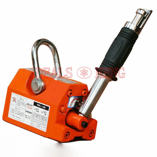 1 pz magnete di sollevamento magnete permanente gru resistente sollevatore magnetico