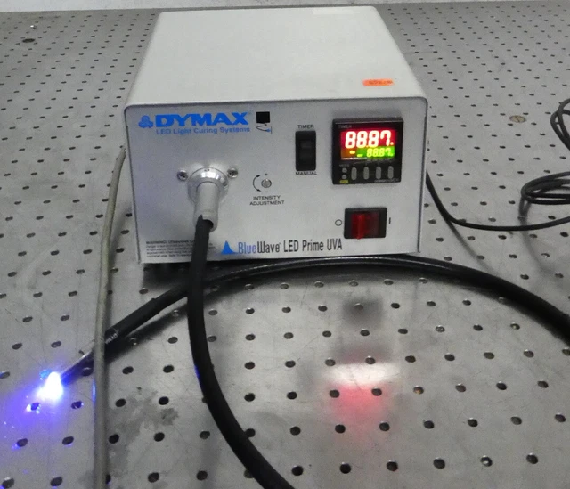 R186719 Dymax Blue Wave Led Prime UVA Curing System 40322 Light-Welder