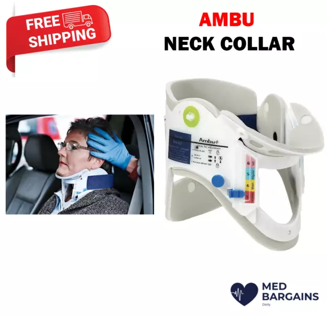 Ambu Perfit ACE 281000 Neck Adjustable Extrication Collar - One Size Adults