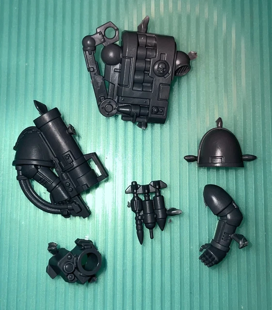 WARHAMMER 40K SPACE Marine Jump Pack Trooper 1 1993 Metal Oop Citadel