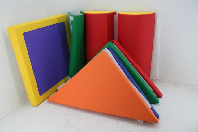 SEE NOTES Children's Factory CF322-391 11 Piece Shape n Play Obstacle Course