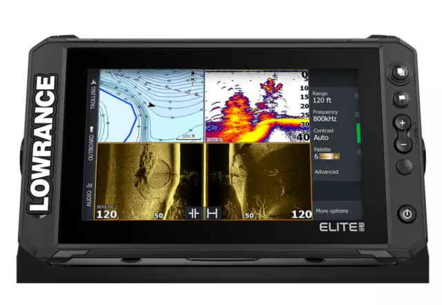 Lowrance Elite Fs 7 Chartplotter/Fishfinder - No Transducer