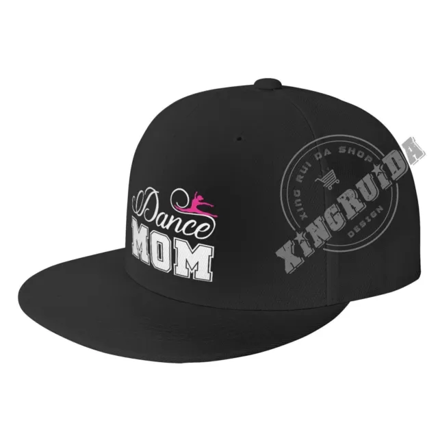 Dance Mom Cap Unisex Baseball Hat Adjustable Flat Brim Cap Hip-Hop Hats