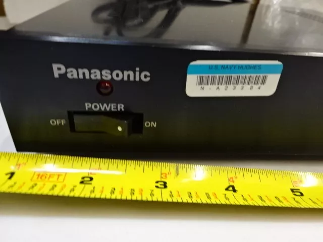 Panasonic GP-CD55 Ccd Camera for Optical Inspection Microscope Part As Is 2