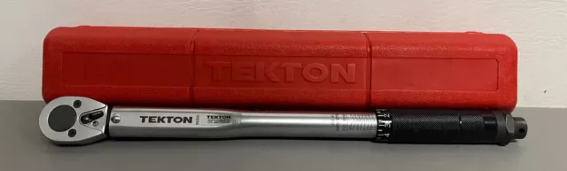 TEKTON 24330 3/8-Inch Drive Click Torque Wrench, 10-80 Feet Pound