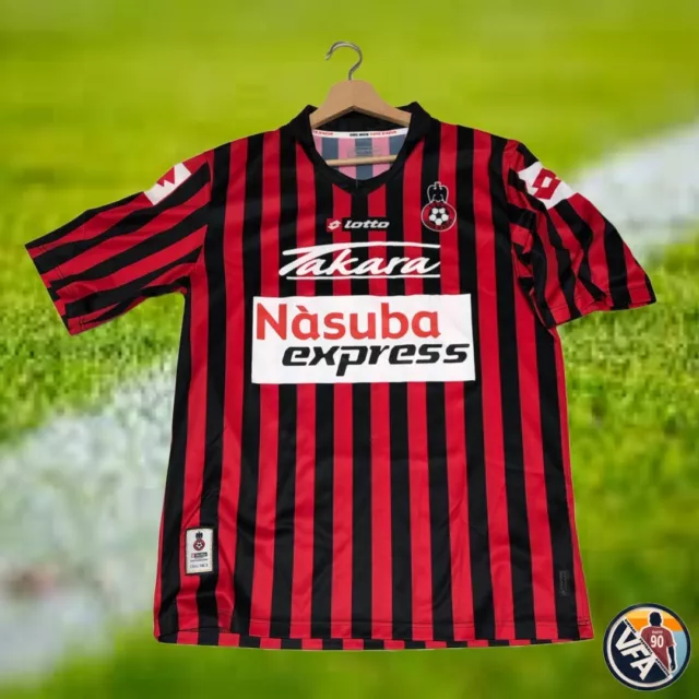 Maglia Calcio Shirt Nizza Tricot Football Jersey Ogc Nice 08/09 Vintage Maillot