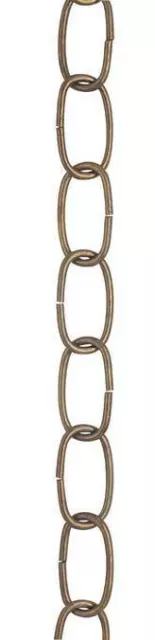 3' Antique Brass Finish Fixture Chain