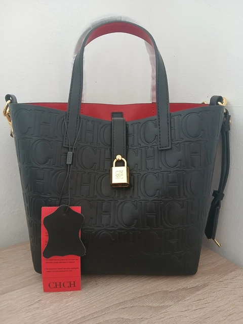 Sac Fourre-tout Coccinelle Celene En Daim Noir - Grand Modèle Avec Détails Dorés