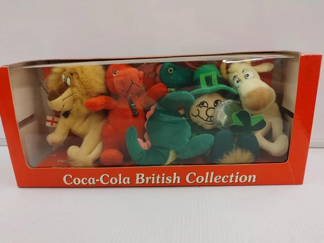Coca Cola British Collection Toys In Box- Used Good Condition (T1)