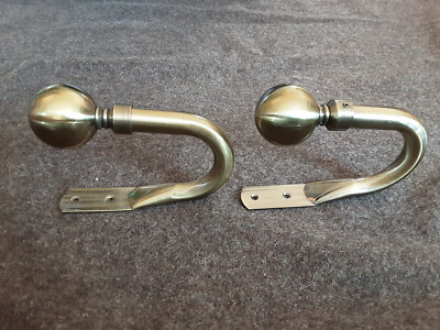 bronzo Rocita 2PCS vintage lega tenda Holdbacks Tieback ganci per parete cappello appendiabiti 