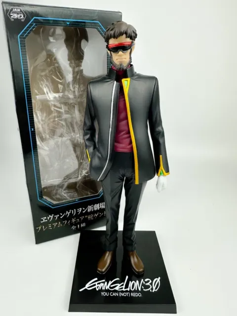 Figurine Premium Neon Genesis Evangelion Gendo Ikari SEGA 24 cm du Japon Anime