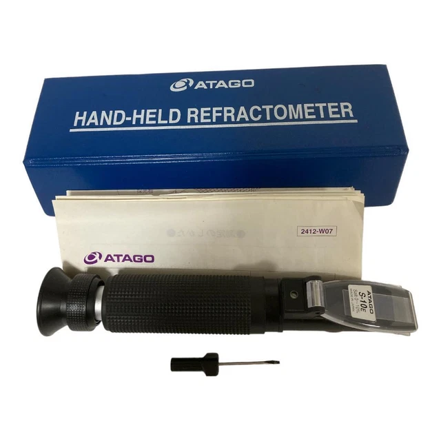 ATAGO (Atago) salt solution concentration refractometer S-10E