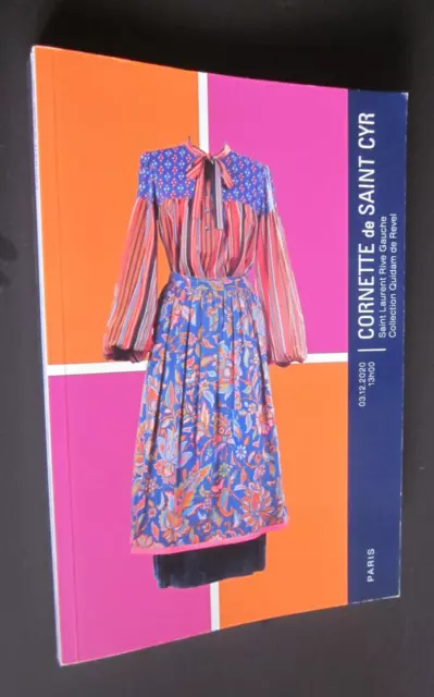 Mode : Catalogue De Vente Cornette De Saint Cyr Saint Laurent Rive Gauche