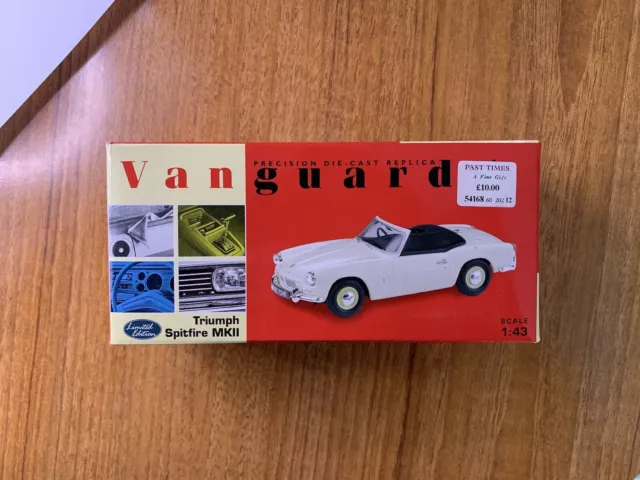 Vanguards Corgi 1:43 Triumph Spitfire MKII White VA06706 Vanguards Corgi 1:43 Triumph Spitfire MKII White VA06706