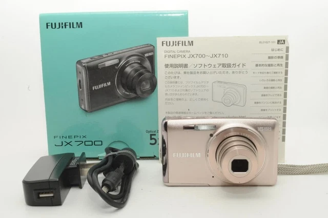 FUJIFILM FINEPIX JX700 Pink Gold Compact Digital Camera Tested