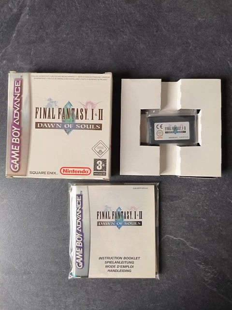 Final Fantasy I & II: Dawn Of Souls Sur GBA - Version PAL - Cartouche Seulement