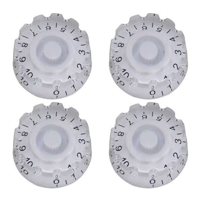Boutons de guitare pour instruments de musique flambant neufs bouton bouchon pla