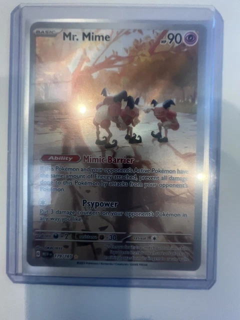 POKEMON TCG - Mr Mime 179/165 AR - Scarlet & Violet - Pokémon 151