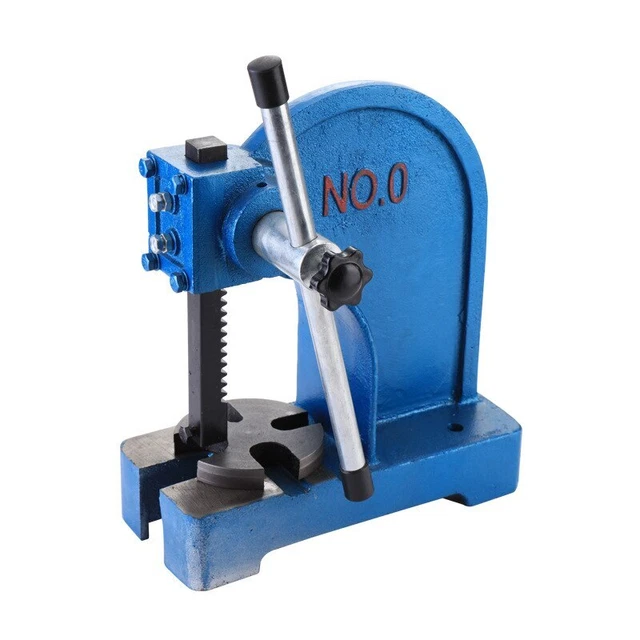 Hand Press Small Press Manual Punch 1T Desktop Press Machine Metal Press Tool