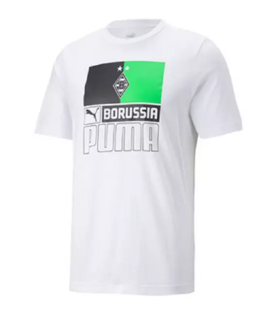 Neu Puma Borussia Mönchengladbach Shirt T-Shirt Größe M Pumapreis war 24,95 €