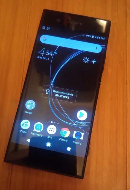 Sony Xperia XA1 G3121 32GB Black - O2 Network - Looked After And Has New Case