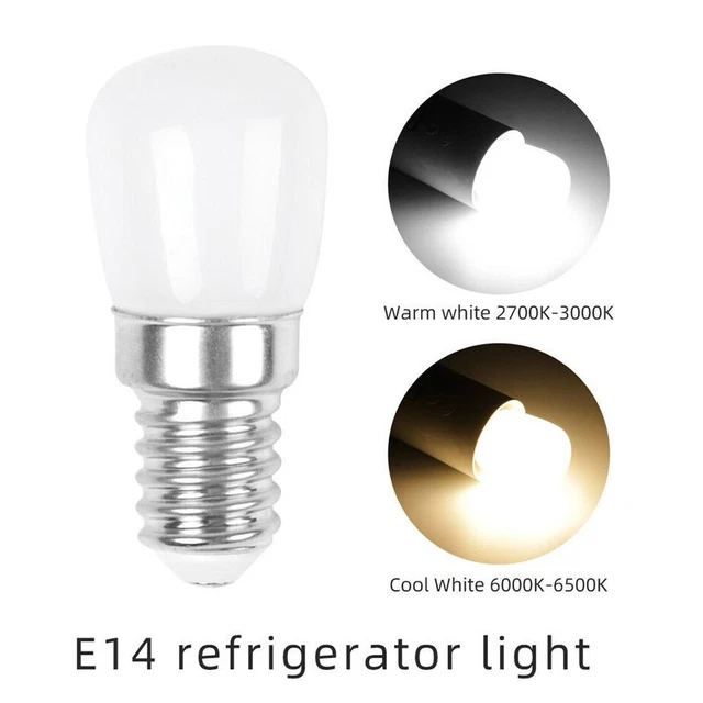 Illuminazione Frigorifero Bianco/Bianco Caldo Pigmia Piccola Vite Lampada LED Frigorifero