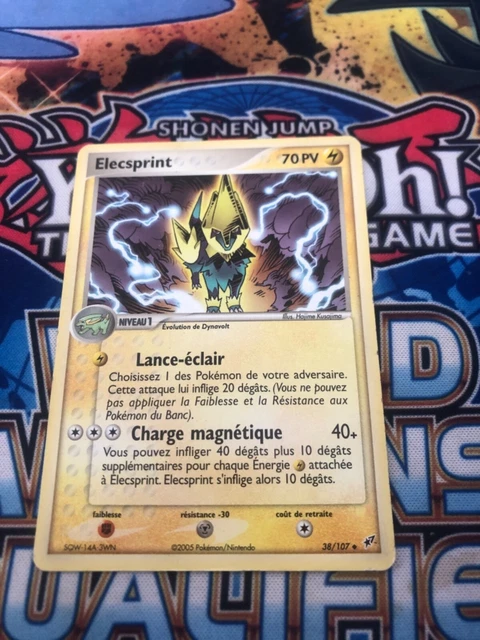 Elecsprint carte pokemon d’occasion 70 PV française ex deoxys 38/107