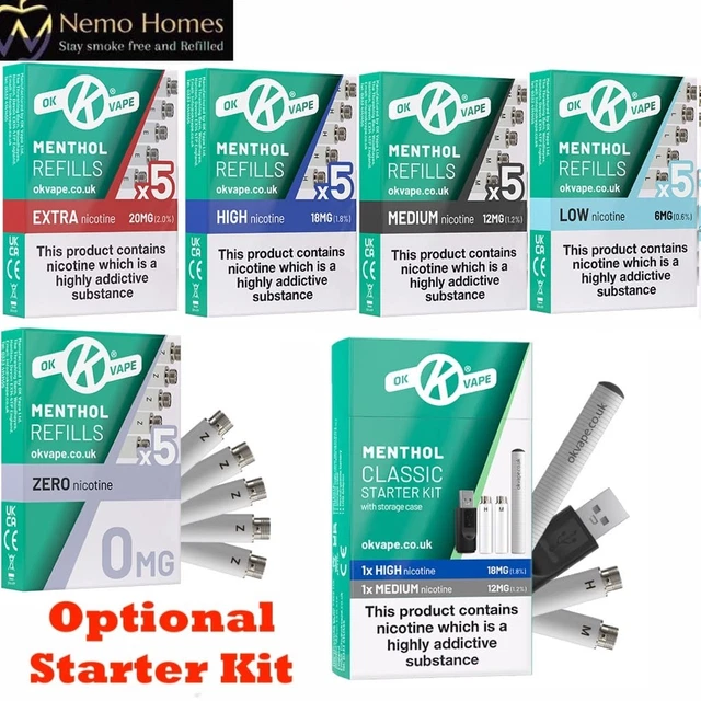 TEN MOTIVES REGULAR Tobacco Cartomizer Refills | 10 Motives Refill  Cartridges £7.99