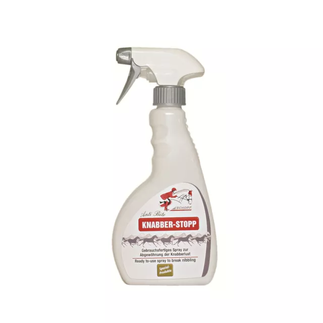 Schopf Riders Anti bite Knabberstopp 500ml Verbissschutz Spray Pferde Antibite