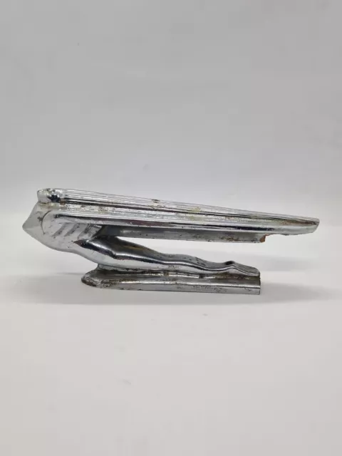 Vintage Desoto? Car Mascot Hood Ornament Flying Goddness Lady 1939