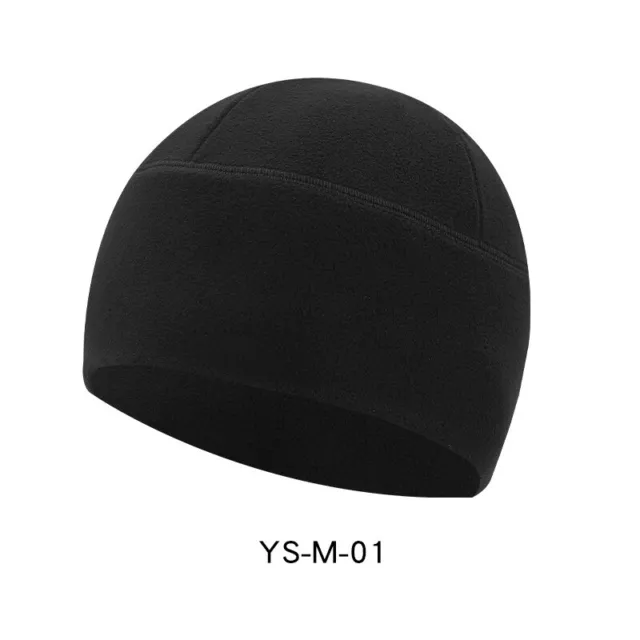 Winter Warm Fleece Beanie Hat Windproof Skull Cap Outdoor Ski Cap for Men Women~