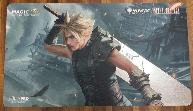 FINAL FANTASY CLOUD Strife Playmat MagicCon 2025 Exclusive