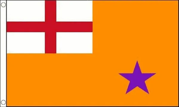 ORANGE ORDER FLAG 5' x 3' Northern Ireland 100 Years Ulster Loyalist Standard