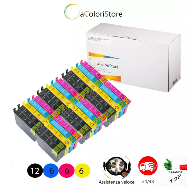 KIT 30 Cartucce per Epson WF2010W WF2510 WF2520NF WF2530 WF2540 compatibili