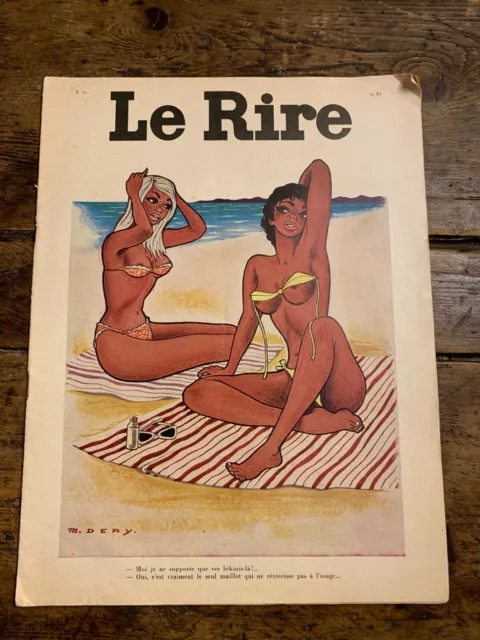 Revue  Le RIRE  1956 Sept#60 Satire-Humour- M.Dery- TETSU- Pichard...