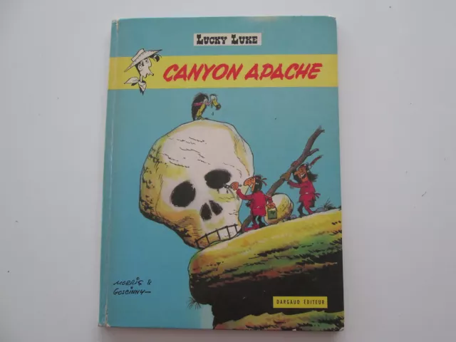 Lucky Luke Eo1971 Canyon Apache Abime/Be Edition Originale Refv1 Dargaud