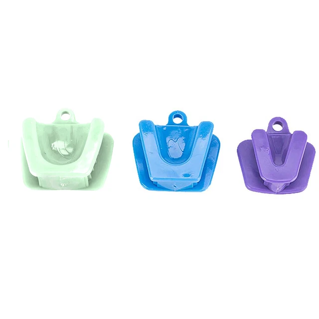 Green/Blue/Purple Orthodontic Mouth Prop Dental Retractor Opener Adults Latex