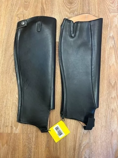 Saxon Equileather adults medium size gaiters [AC]VC1170