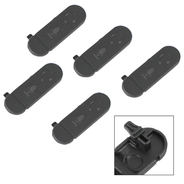 5 Cache Anti-Poussière Latéral pour XIR P3688 DEP450 DP1400 Walkie Talkie A