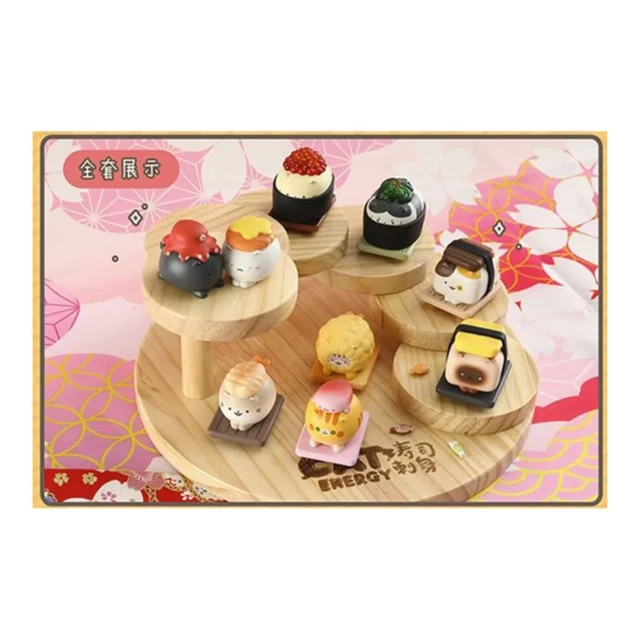 Cat Energy Sushi Volume 3 Single Blind-Box Vinyl Figure (Single Blind Box)