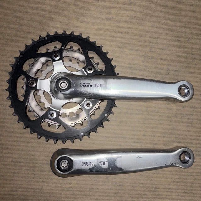 SHIMANO DEORE LX FC-M569 Chainset Crankset Crank 42/32/22 rings