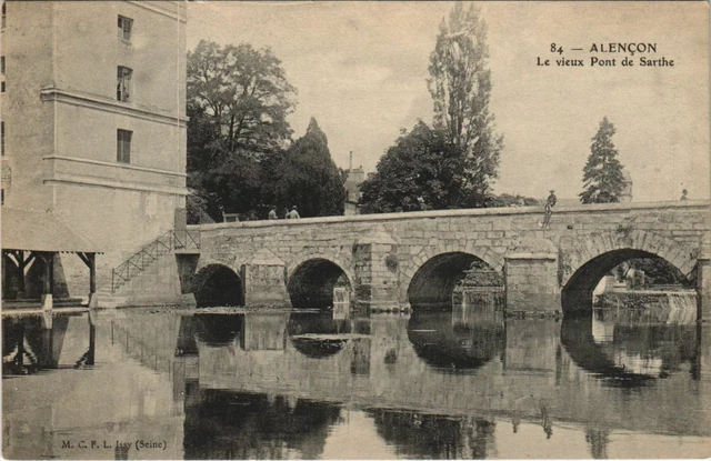 CPA Alencon Le vieux Pont de Sarthe FRANCE (1053681)