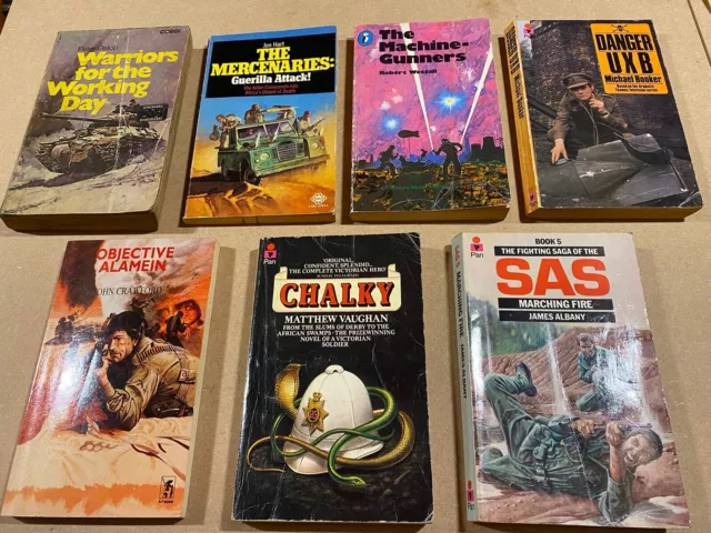 War,Military, Combat, Book Bundle x7, Paperbacks