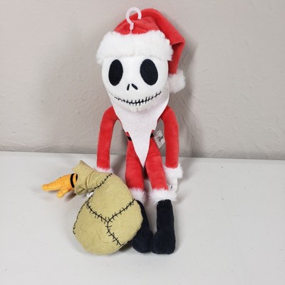nightmare before christmas santa plush