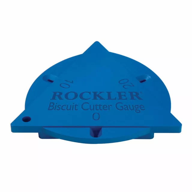 Rockler Galleta Cortador Calibre 3-Way. Muestra Exacto Ancho & Depth. Para 0 ,10