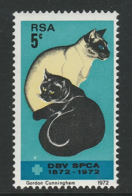 South Africa 1972 Prevention of Cruelty to Animals SG 312 Mnh.