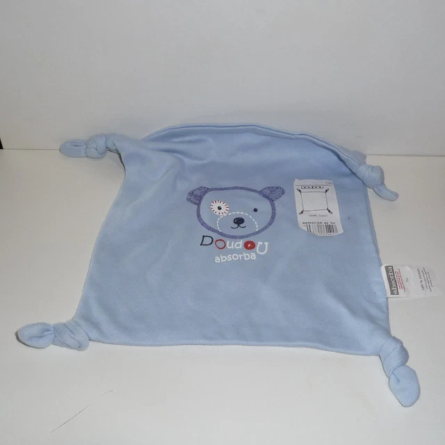 Doudou Carré Ours Absorba - Neuf