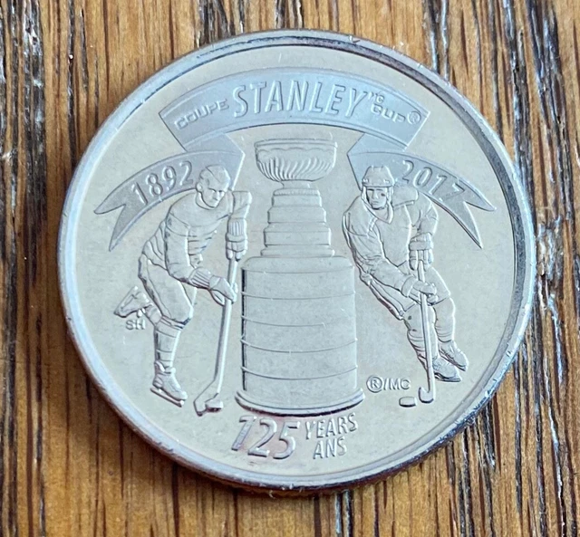 2017 Canada "Stanley Cup" Quarter - Nice Detail